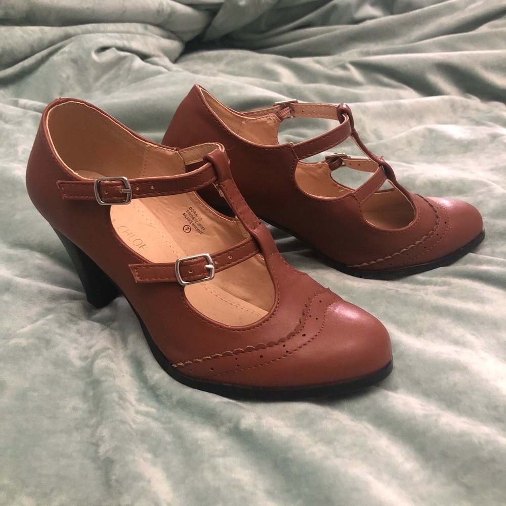 Chase and Chloe Brown Heels